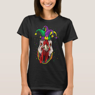 T-shirt Mardi Gras Fête Carnaval Jester Chicken Lover Loin