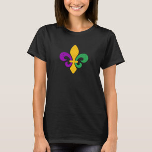 T-Shirt Mardi Gras Fleur De Lis
