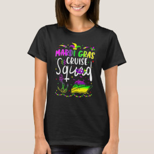 T-shirt Mardi Gras Groupe de jumelage des équipes de crois