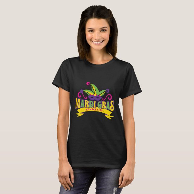 T-shirt Mardi Gras Kansas (Devant entier)