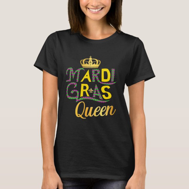 T-shirt Mardi Gras King Matching Couples Group Set Carniva (Devant)