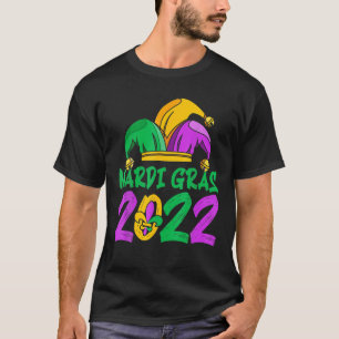 T-shirt Mardi Gras Mardi Gras 2022 Beads Mask Feathers