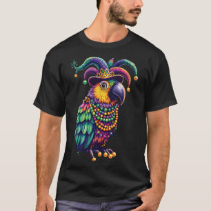 T-shirt Mardi Gras Masque de perroquet mignon tenue tenue