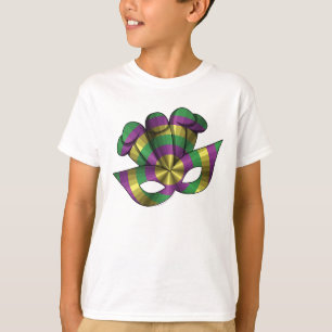 T-shirt Mardi Gras Masque Enfant et Chemise Lumière Bébé