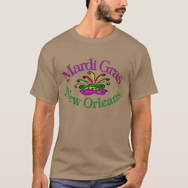 T-shirt Mardi Gras New Orleans (Devant)