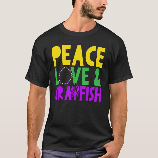 T-shirt Mardi Gras Parade Crawfish Lover Crayfish Lobster_ (Devant)