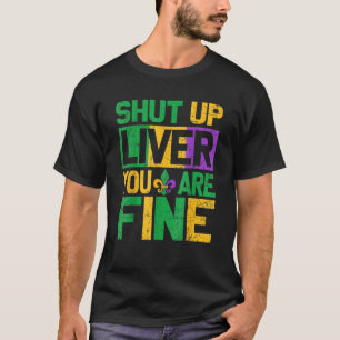 T-shirt Mardi Gras Parade Tenue Fermée Foie Vous Bien