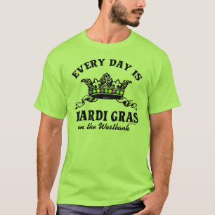 T-shirt Mardi gras personnalisable