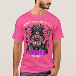 T-shirt Mardi Gras Prêtesse Femmes Nouvelle-Orléans sorciè