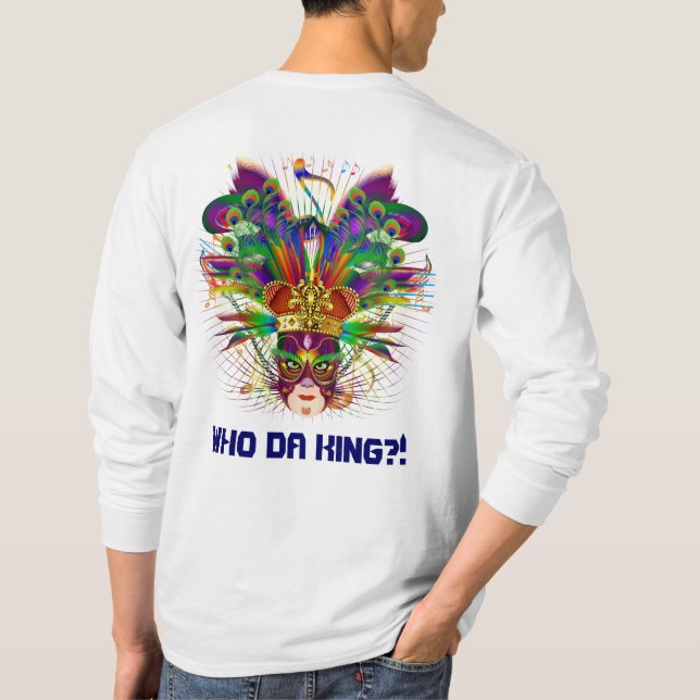 T-shirt Mardi gras que toutes les notes légères de vue (Dos)