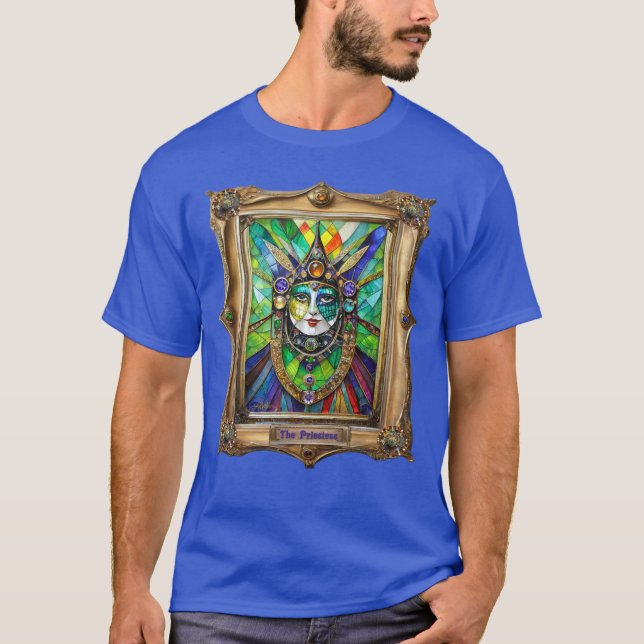 T-shirt Mardi Gras Realm Portraits - La Prêtre (Devant)