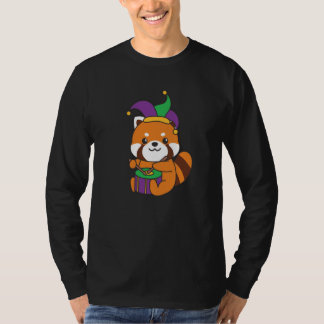 T-shirt Mardi Gras Red Panda With Drum Mardi Gras Costume 