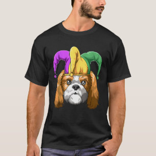 T-shirt Mardi Gras Shih Tzu Casquette du carnaval Shih Tzu