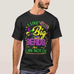 T-shirt Mardi Gras Shirt 2021 J'Aime Les Grandes Perles
