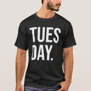 T-shirt Mardi Gras Simple Typographie Esthétique Jour de l