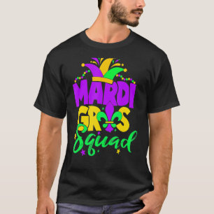 T-shirt Mardi Gras Squad Correspondance Carnival Parade Pa