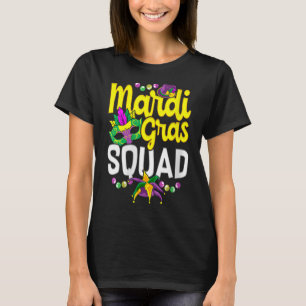 T-shirt Mardi Gras Squad Shirt 2023 Gros Mardi Parade Amus