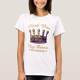 T-shirt Mardi Gras Vêtements et cadeaux de la Couronne