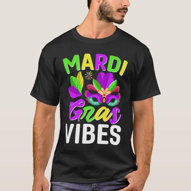 T-shirt Mardi Gras Vibes (Devant)