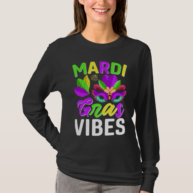 T-shirt Mardi Gras Vibes (Devant)