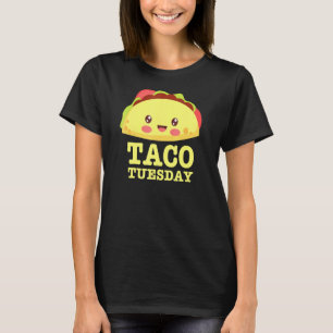 T-shirt Mardi Taco Tacos Cuisine mexicaine