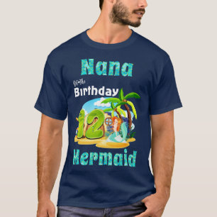 T-shirt Mare Sirène Nana Du 12E Anniversaire