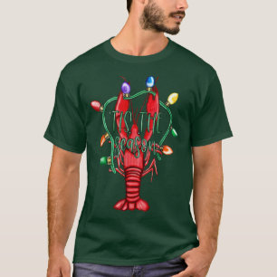 T-shirt Marécage De Noël Tis La Seine Lumière De Noël