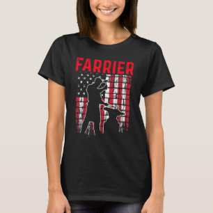 T-shirt Maréchal Fer à Cheval Parage Sabot Équine 10