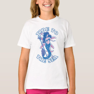 T-shirt Marée Vers La Mer Ocean Lover Mermaid