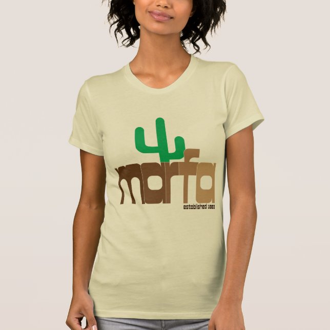 T-shirt Marfa le Texas (Devant)