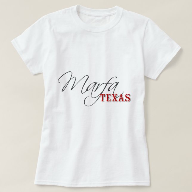 T-shirt Marfa le Texas (Design devant)