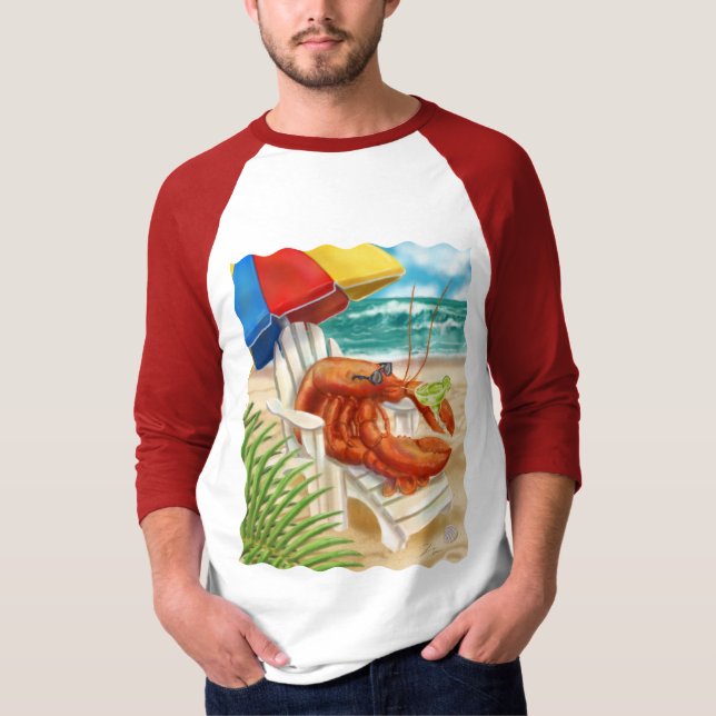 T-shirt Margarita potable de homard (Devant)