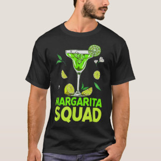 T-shirt Margarita Squad Cinco De Mayo Costumes Pour Mexica