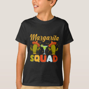 T-shirt Margarita Squad Funny Cinco De Mayo
