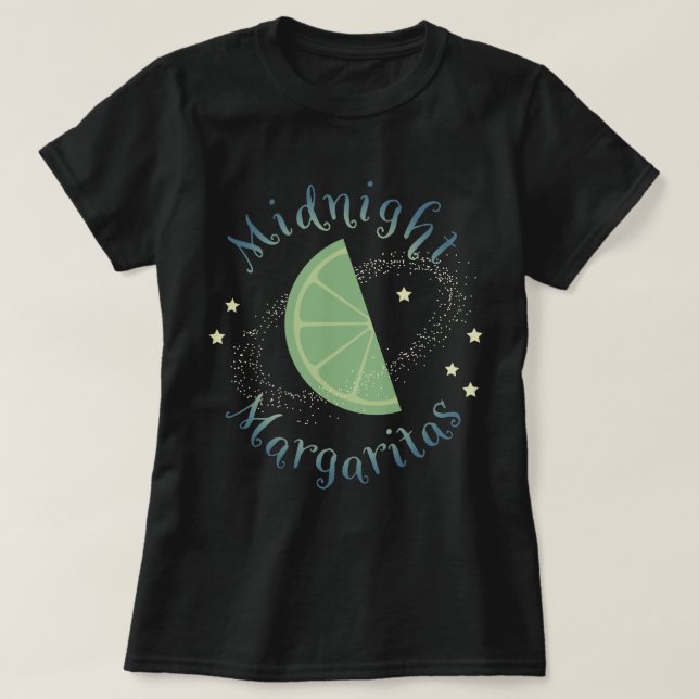 T-shirt Margaritas de minuit (Design devant)