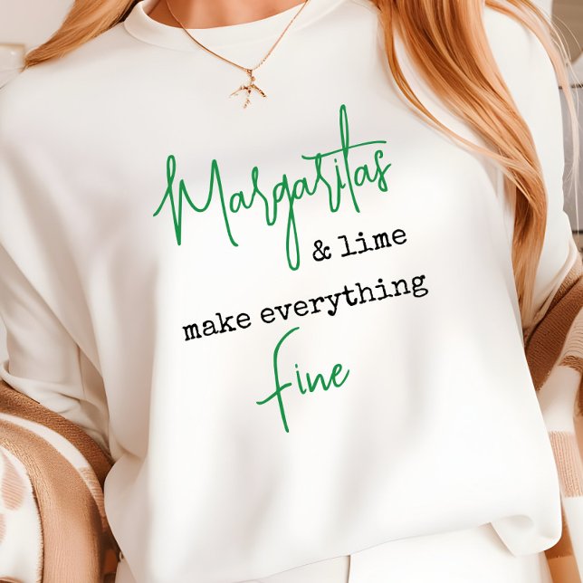 T-shirt Margaritas tendance et Lime Rendre tout fin (Créateur téléchargé)