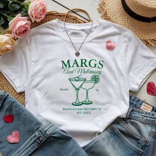 T-shirt Margs et Matrimony  enterrement de vie de jeune fi