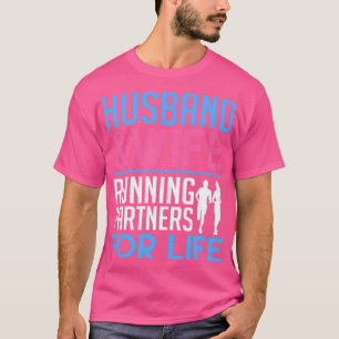 T-shirt Mari amp Femme Coureur partenaire à vie