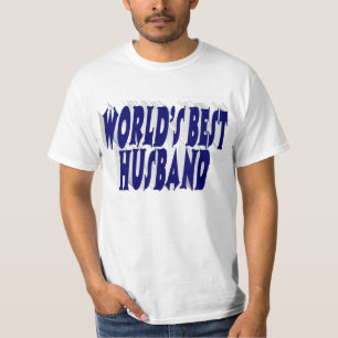 T-shirt Mari avec texte bleu foncé