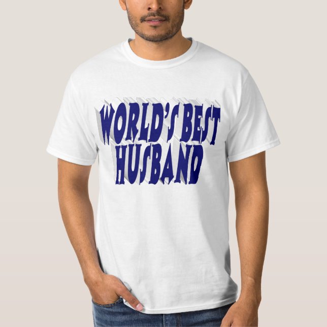 T-shirt Mari avec texte bleu foncé (Devant)