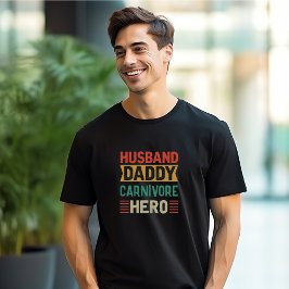 T-shirt Mari Daddy Carnivore Hero personnalisable