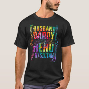 T-shirt Mari Daddy Protecteur Héros Médecin Tie Dye Gol