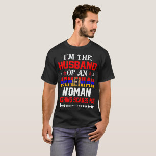 T-shirt Mari de cadeau arménien de Valentine de femme