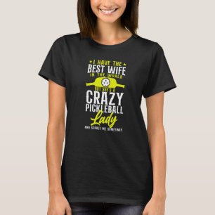 T-shirt Mari De Femme De Pickleball J'Ai La Meilleure Femm