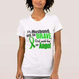 T-shirt Mari de lymphome non Hodgkinien de l'ange 1