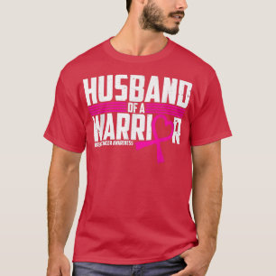 T-shirt Mari de sensibilisation au cancer du sein de guerr