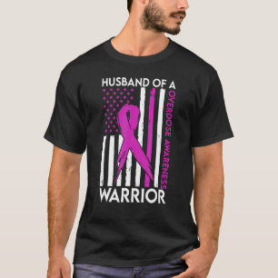 T-shirt Mari D'Un Guerrier Supérieur De Sensibilisation Sq