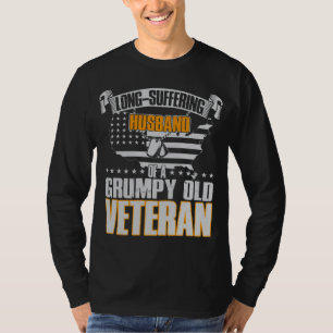 T-shirt Mari endurant d'un vieux vétéran grincheux