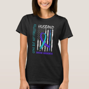 T-shirt Mari Époux Disparu Mais Non Oublié Sensibilisation