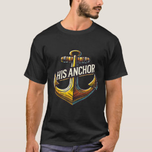 T-shirt Mari époux son ancre femmes couple assorti